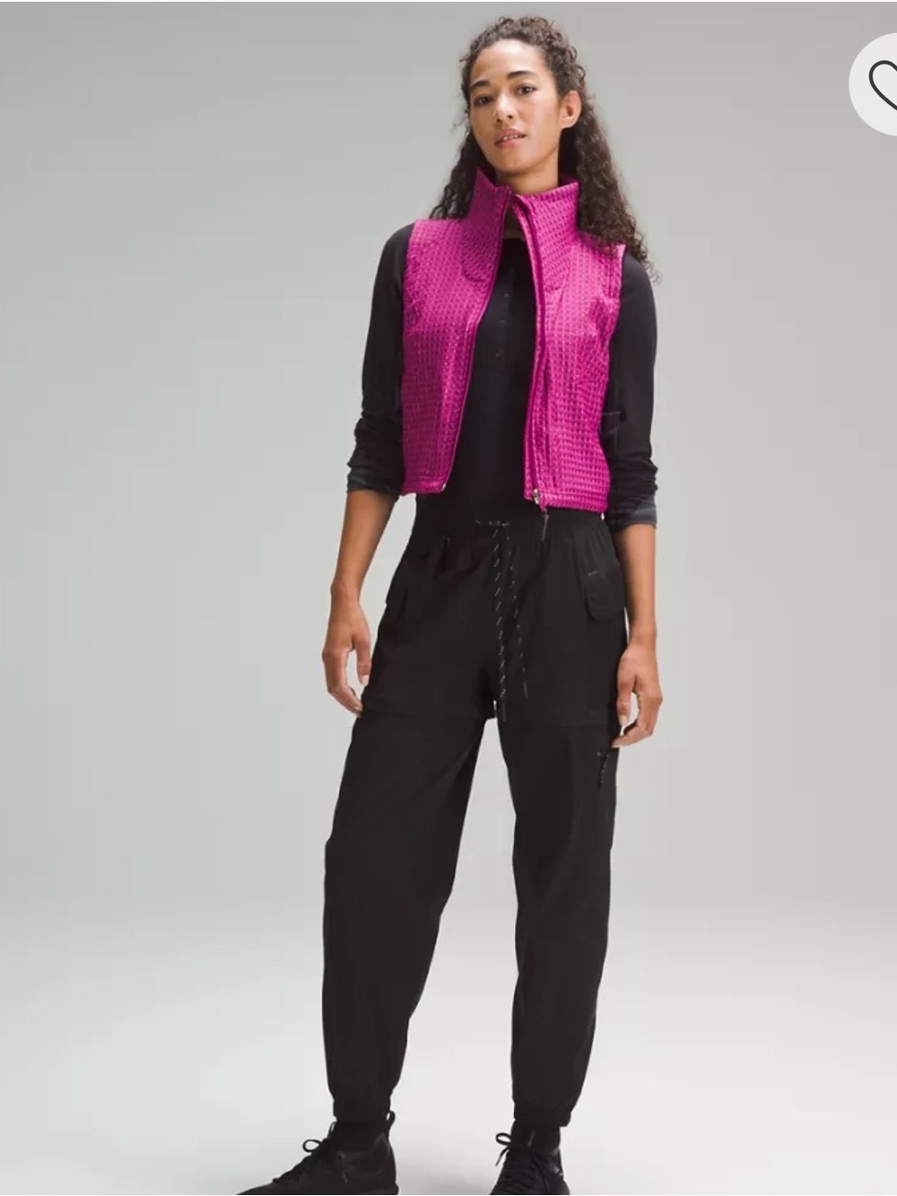 NWOT Lululemon Athletica Magenta Textured Vest- NEVER WORN
